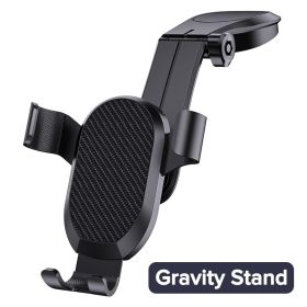 QOOVI Car Phone Holder Stand Cellphone Mount Gravity No Magnetic Support For iPhone 13 Pro Xiaomi Mi11 Samsung S21 Huawei