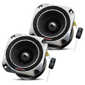 5 Core Tweeters Speakers Car Audio Pair 600W Combined Peak 4 Ohm 3.5 Inch Aluminum Super Bullet Tuiters Para Sonido Para Carro - TW BLT 150 CH PAIR