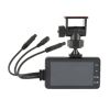 MT18B 3'' 140° HD Driving Recorder Car DVR Camcorder Dual Cam Action Camera Motorcycle Video Recorder Motorcycle Video Recorder built in 32GB