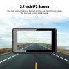 H740 Mini Dvrs 3.2' IPS Screen Car Dvr FHD 1080P Dual Camera With Rear View H740 Auto Recording Backup Dash Cam G-Sensor Registrator built in 32GB