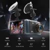 GT500 4 Inch IPS Touch Screen Car DVR Mirror Dvrs Camera HD 1080P Rear View Two Lens Video Recorder Dash Cam Night Version built in 32GB