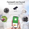 Bluetooth anti-loss device mobile phone key locator bidirectional finder Doodle chip intelligent products-BLACK