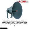 5 Core Outdoor PA Paging Horn Loud Speaker 16 Inch PA Speaker Weatherproof with mounting Bracket RH 16