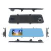 907T 4.3'' Car DVR Version Upgrade 1080P Touch Screen Car Camera Rearview Mirror Dual Lens Video Recorder Dash Cam built in 32GB