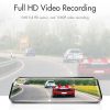 A26 2K Full HD 1080P Dash Cam 9.66 Inch IPS Display Night Vision Parking Monitor Car DVR Dashboard Camera W/ Rearview Camera built in 32GB