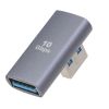 90 Degree USB to USB Adapter Right Angle USB 3.0 Male to USB Female for Laptop