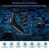 Wireless V5.0 Earpiece ENC Driving Earbuds 180° Rotatable Left Right Ear Fit Earphone For Business Driving Running