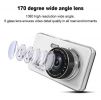 GT29 FHD 1080P Car Dvr Dash Camera 4" IPS Screen With Rearview Rear Cam Dvrs White Color GT29 Ultra-Thin Style Night Version built in 32GB