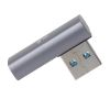 90 Degree USB to USB Adapter Right Angle USB 3.0 Male to USB Female for Laptop