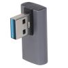 90 Degree USB to USB Adapter Right Angle USB 3.0 Male to USB Female for Laptop