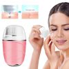 Rechargeable Electric Rotating Pore Cleaner Oil Remover Massage 3-in-1 Face Washing Instrument Portable Facial Cleanser Soft Brush