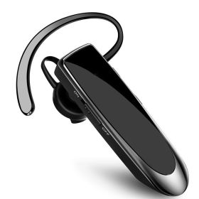 Bluetooth 5.0 Wireless Headphones Headset Earbuds Earphones with Mic 24Hrs Mini Handsfree Earpiece for iPhone xiaomi (Color: EN Black)