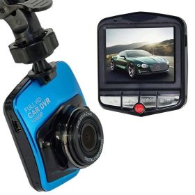 HP320 Car DVR Camera With IR Night Vision Video Tachograph Cam Recorder Camera Car Recorder 2.4 Inch Car DVR built in 32GB (Color: Blue)