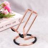 Simple Elegent Iron Plating Cell Phone Stand Holder Cradle For Office Desk