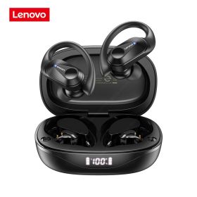 LP75 Sports Bluetooth Earphones with Mics Bluetooth 5.3 Wireless Headphones HiFi Stereo Wireless Earbuds (Color: Black)