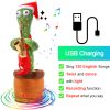 Dancing Cactus Toy Repeat What You Said 60/120 Songs Bluetooth Cactus Twisting The Body With Music Plant Kids Plush Stuffed Toys