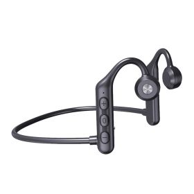 G25 Wireless Headset; Bluetooth 5; 0; Bone Conducting Audio Equipment; OpenEAR; Outdoor Sports; Stereo; Waterproof; Microphone (Color: Black)