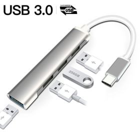 Type-c Extender Hub Hub Docking Station USB C One-to-Four Computer Splitter USB 3.0 (Color: A)