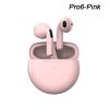 Air Pro 6 TWS Wireless Headphones with Mic Fone Bluetooth Earphones Sport Earbuds Pro6 J6 Headset for Apple iPhone Xiaomi Huawei