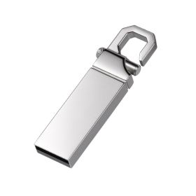 USB 2.0 Flash Drive 64GB High Speed Memory Stick Key Ring Pen Drives Metal Pendrive Creative Business Gifts Storage Devices (Capacity: 64GB)