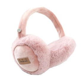 Fuzzy Wuzzy Bluetooth Headphones (Color: Pink)