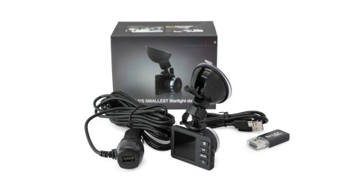 New Mercedes Benz Car Camera Glass Mount Wireless DVR (SKU: g75519gt17car)