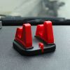 1pc Universal Car Phone Holder Stand; 360 Rotation Adhesive Silicone Car Bracket Car Mount For Cell Phones