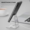 Cell Phone Stand; Adjustable Angle Metal Smartphone Stand; Desktop Phone Holder For All Phones And Tablets