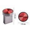 Super Mini Metal Button USB Flash Drive 64GB Fashion Memory Stick Black External Storage Silver Pen Drive Red Pendrive