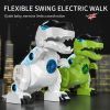 Electric Kids Toy Walking Dinosaur Simulation Tyrannosaurus Jurassic Hand-operated Animal Model Ankylosaur