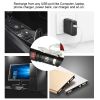 Ultra Bright LED Flashlight With T6 LED lamp beads Waterproof Torch Zoomable 4 lighting modes Multi-function USB charging