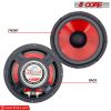 5 Core 6 Inch Subwoofer Speaker Replacement Woofer 300W Peak Pro Audio Component Car Sub Woofer - WF 672 PP