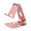 Multiple Color Aluminum Alloy Double Folding Mobile Phone Tablet Holder