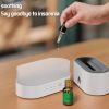 USB Simulation Flame Night Light with 250ML Water Tank Humidifier Aroma Diffuser Home Office Bedroom Car Atmosphere Desk Lamp