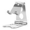 Cell Phone Stand; Adjustable Angle Metal Smartphone Stand; Desktop Phone Holder For All Phones And Tablets