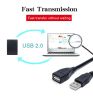 USB 2.0 Cable Extension Cable 0.6m/1m/1.5m Wire Data Transmission Line Superhighspeed Data Extension Cable For Display Projector