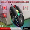 F11 New office mouse usb wired gaming mouse for computer Sport Flexible price office wired usb mouse