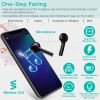 IPX5 Waterproof Wireless 5.0 TWS Earbuds Wireless Headsets w/ Mic