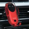 10W Car Wireless Charger Car Phone Holder for iPhone 12 12ProMax 11 11Pro X XR XSMAX 8 7 Plus Intelligent Infrared Phone Holder