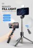 L03S Portable Selfie stick 360 Gimbal Stabilizer Flexible Tripod Selfie Stick with Light For IOS Android Phone