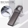 USB 2.0 Flash Drive 64GB High Speed Memory Stick Key Ring Pen Drives Metal Pendrive Creative Business Gifts Storage Devices