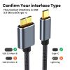 Inasmile USB C 3.0 Cable Type-C to USB 3.0 Micro B Cable Connector 5Gbps External Hard Drive Disk Cable for Hard Drive Compute